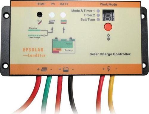 Solar Şarj Kontrolü,12/24V, 10W, 10A, 145X92,5X29Mm