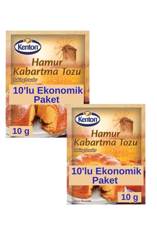 Hamur Kabartma Tozu (2 Adet 10'Lu Ekonomik Paket) 20 X 10 G