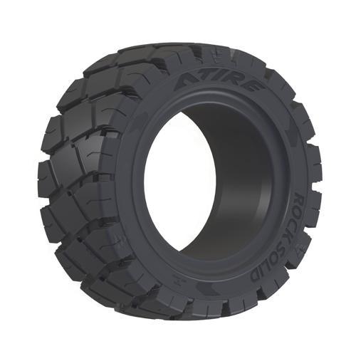 3.00-15 (315/70-15) Rock Solid Segmanlı Dolgu Forklift Lastiği