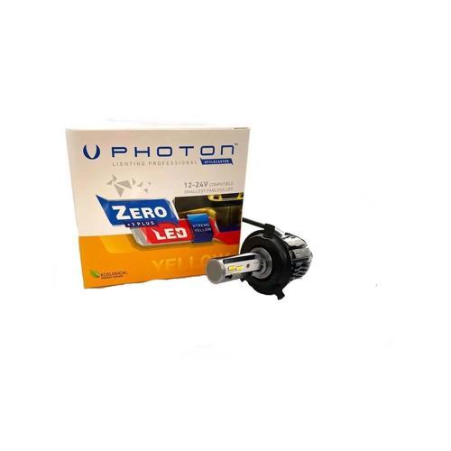Honda Spacy 110 Far Ampulü Led +3 Plus H4 Xtreme Zr3724 Xy Zero 12v 24v Sarı Işık Photon