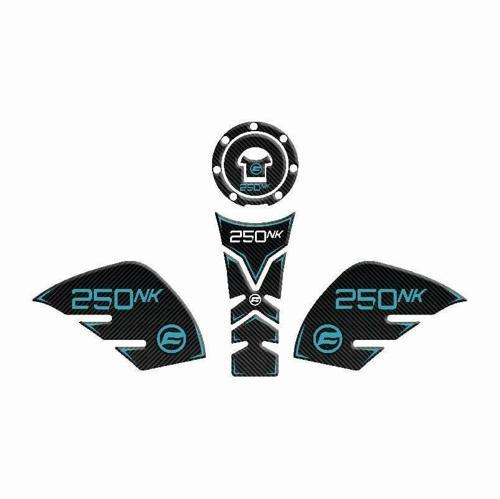 Tank Pad 001 Siyah-turkuaz Cfmoto 250 Nk
