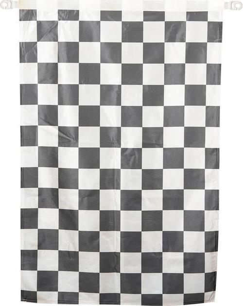 Cankurtaran Bayrağı (Siyah&Beyaz Küçük Damalı 75x100)