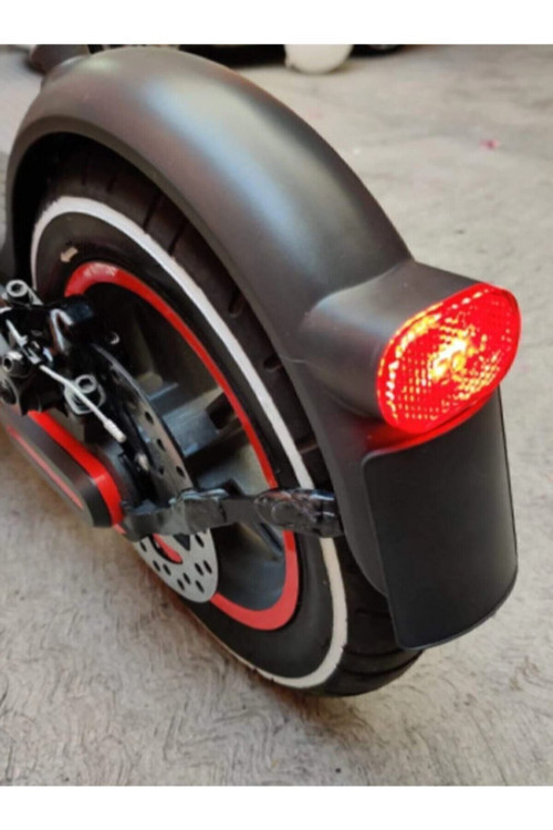 Xiaomi Mi Pro2 Arka Çamurluk Stop Lambası Elektrikli Scooter Pro 2 Arka Çamurluğu Fren Lambalı Set