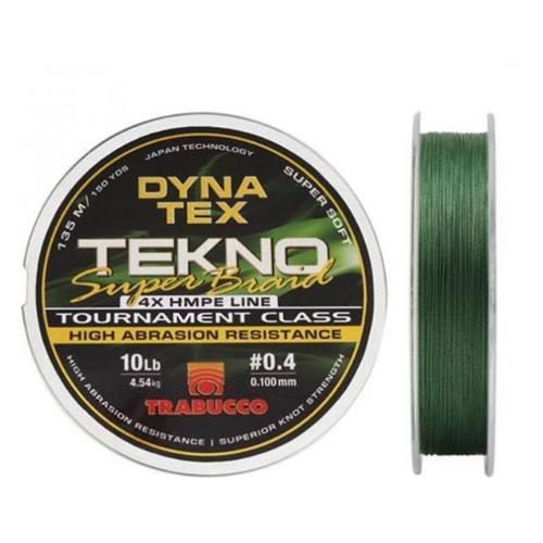 Dyna Tex Tekno Super Braid 4B Dark Green 135m İp Misina 0,18mm