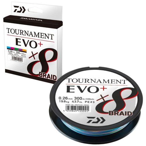 Tournament 8B EVO+ Dark Green 270m İp Misina 0,18mm