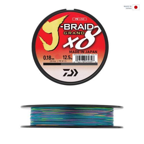 J-Braid Grand 8B Multicolor 300m İp Misina 0,22mm