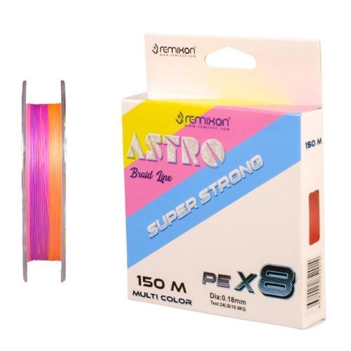 Astro 8B Multicolor 150m İp Misina 0,10mm
