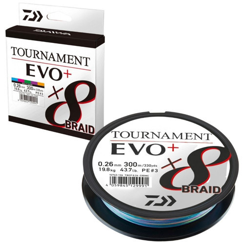 Tournament 8B EVO+ Chartreuse 135m İp Misina 0,08mm