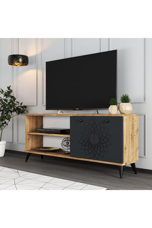 Ty2 Desenli Raflı Tv Ünitesi