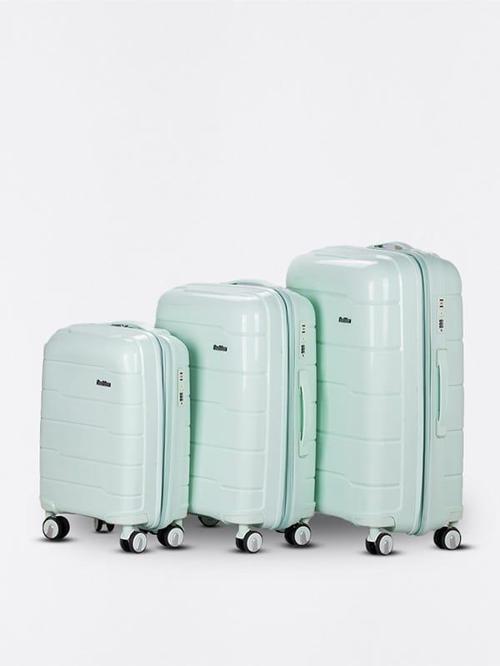 101 Polipropilen Körüklü Kırılmaz 3'lü Üçlü Valiz Seti