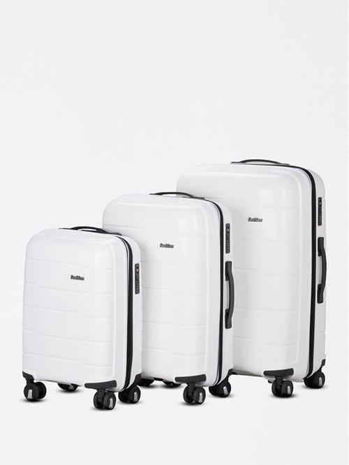 101 Polipropilen Körüklü Kırılmaz 3'lü Üçlü Valiz Seti