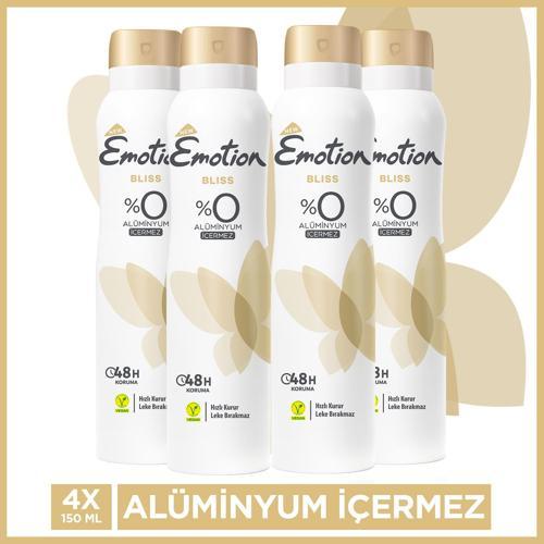 Bliss Kadın Deodorant 4x150 Ml