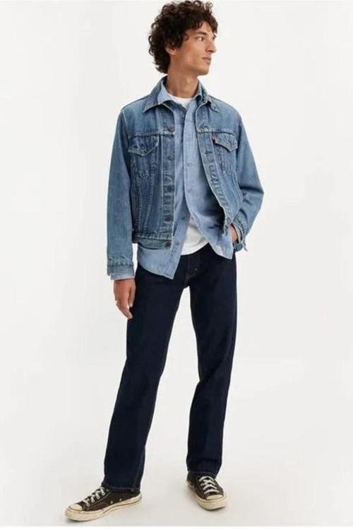 Erkek 505 Jeans Denim Regular Kot Pantolon - 001T2-0006