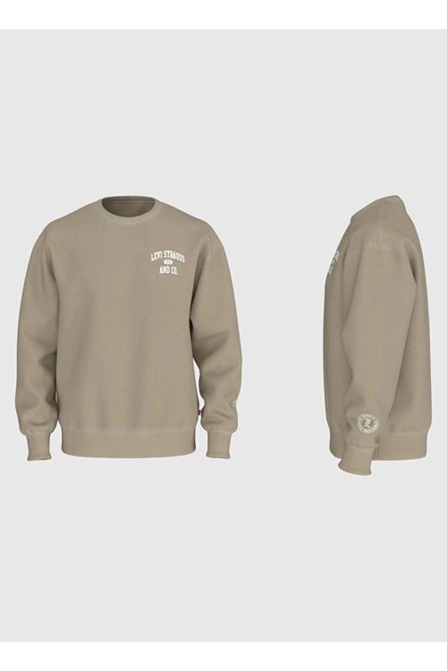 Erkek Standart Baskılı Sweatshirt - A2826-0024