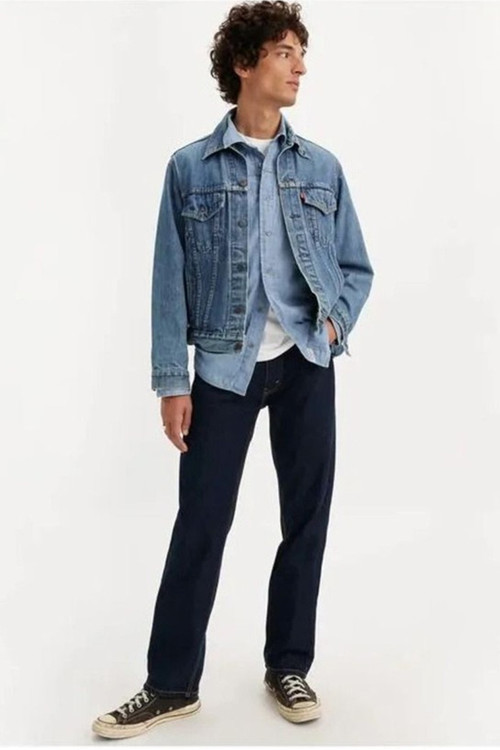 Erkek 505 Jeans Denim Regular Kot Pantolon - 001T2-0006