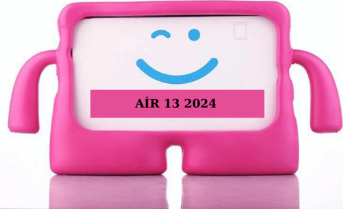 iPad Air 13 2024 Uyumlu iBuy Eğlenceli Karakterli Standlı Çocuk Tablet Kılıfı
