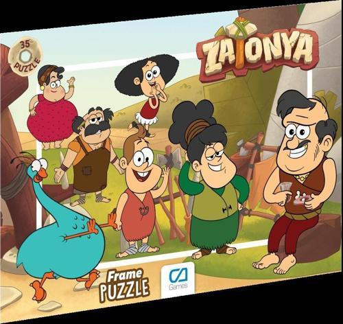 Zatonya 35 Parça Frame Puzzle Yapboz