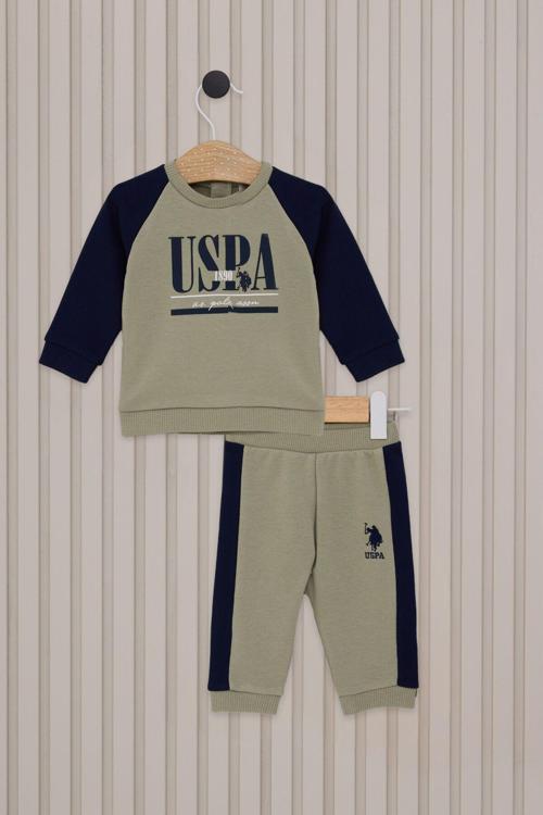 U.s. Polo Assn Erkek Bebek Yeşil Bebek Takım