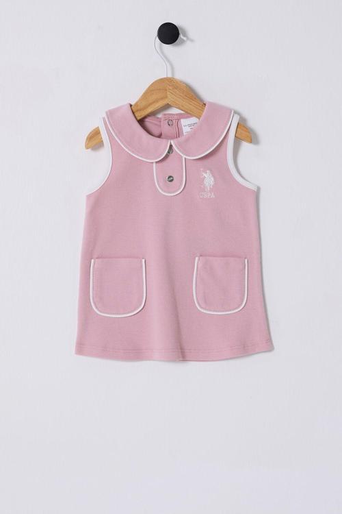 Kız Bebek Pembe Elbise