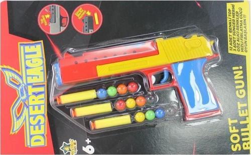 Desert Eagle Sünger Mermi Atan Oyuncak Tabanca ER-DES02