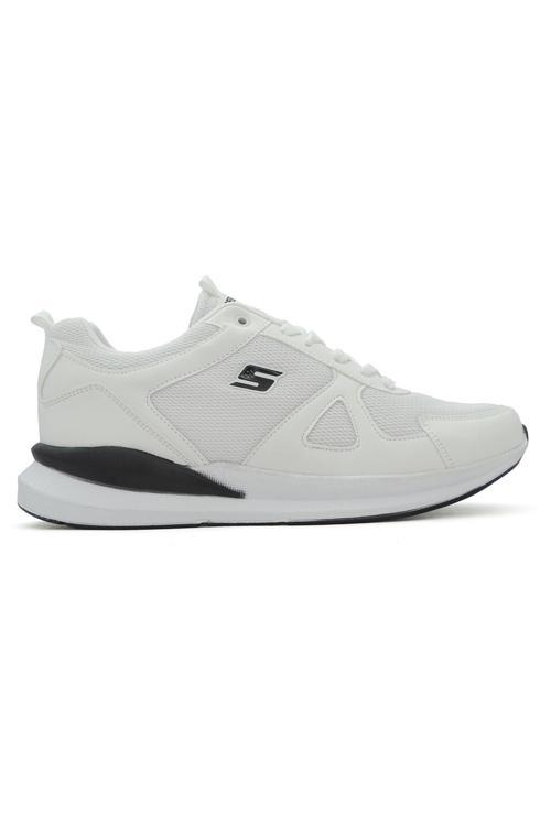 SpeedRace Siyah Unisex Rahat Esnek Sneaker Spor Ayakkabı
