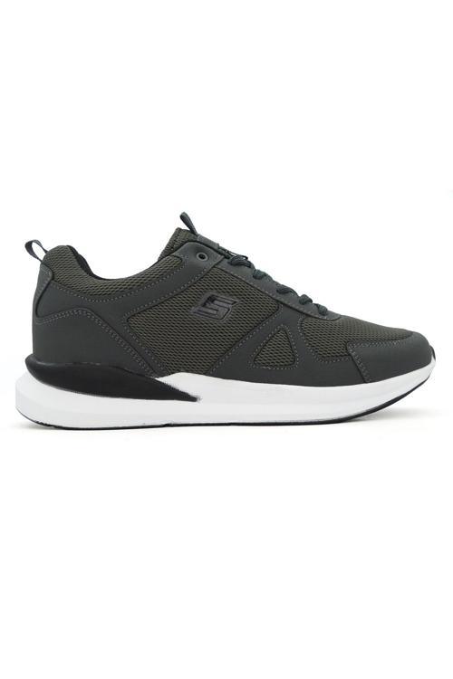 SpeedRace Siyah Unisex Rahat Esnek Sneaker Spor Ayakkabı