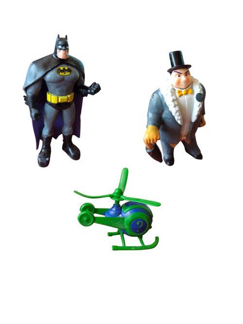 Batwheels Figürleri Batman ve Penguin Karakterleri