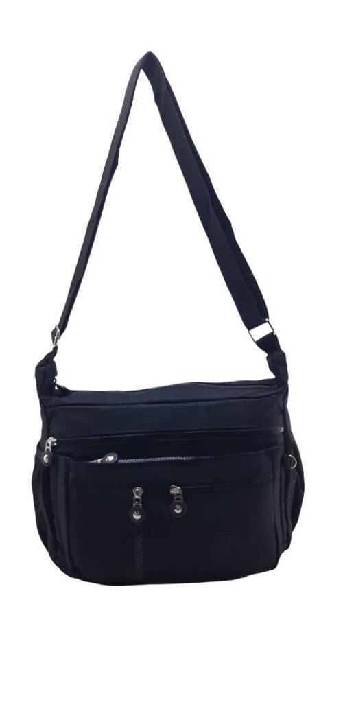 Klinkır Bayan Postacı Çanta Hafif Kumaş Çok Cepli Yağmur Geçirmez Çapraz Askılı