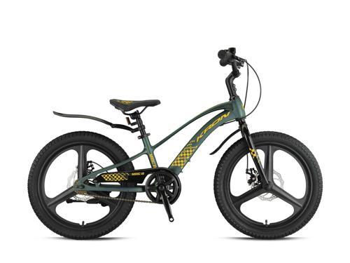 MAG8 16 JANT PROFESYONEL ÇOCUK BİSİKLETİ M.Disc - Haki-Sarı
