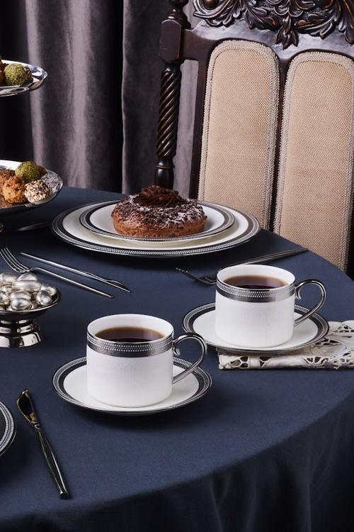 Royal Bone Kate 2 Kişilik Çay Fincan Takımı