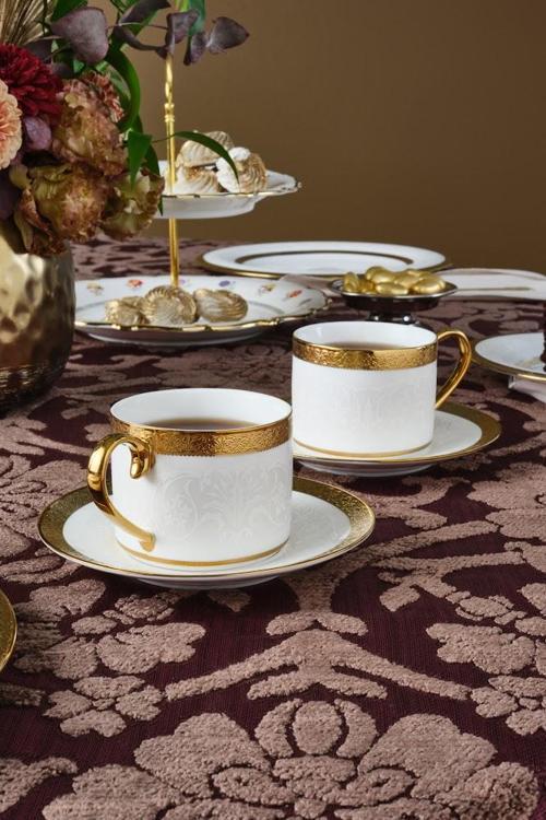 Royal Bone Victoria 2 Kişilik Çay Fincan Takımı