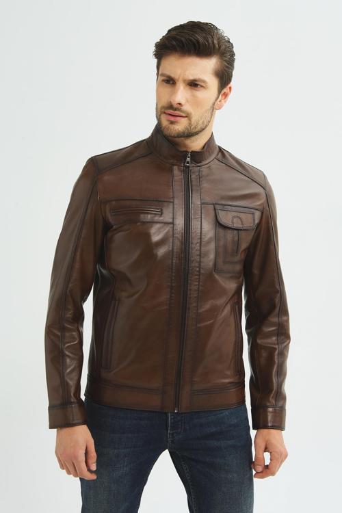 Fury 2 Renk %100 Orjinal / Hakiki Erkek Deri Mont
