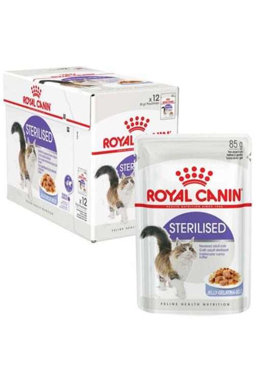 Jelly Sterilised Kısırlaştırılmış Yaş Kedi Maması 85 Gr x 12