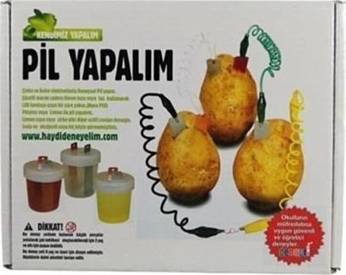 Hobi Eğitim Dünyası Pil Yapalım Deney Seti