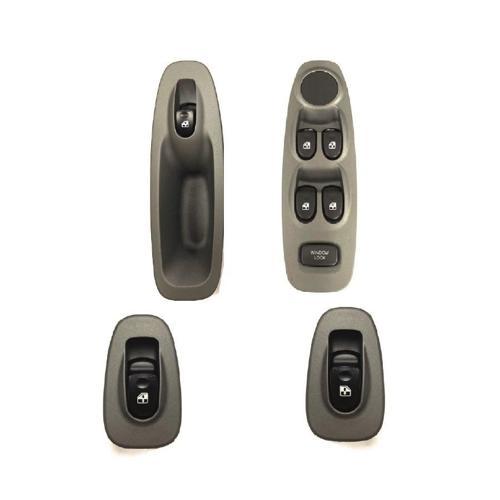 Hyundai Accent Cam Düğme 2000-2002 Takım 4 Kapı Set 