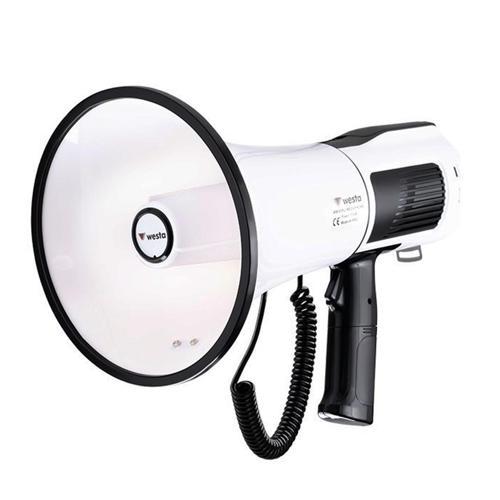 Megafon Usb li Bluetooth Şarjlı Mikrofonlu 100 Watt Cankurtaran Çalışma Alanı Dış Alan Hoparlör Megafonu