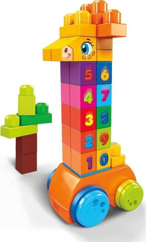 Mega Bloks Matematik Arkadaşı Zürafa , 30 Parçalı GFG19
