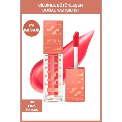Sunkisser Hazy Matte Likit Allık  - 30 Pink Mirage