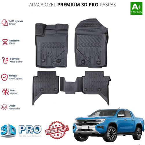 AMAROK ARACA ÖZEL 3D PASPAS 2023 2024 2025 2026