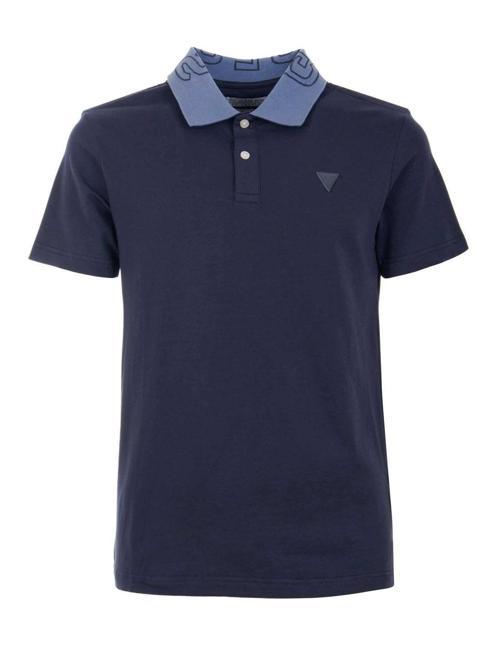 Erkek Mavi Nolan Polo Yaka Tişört