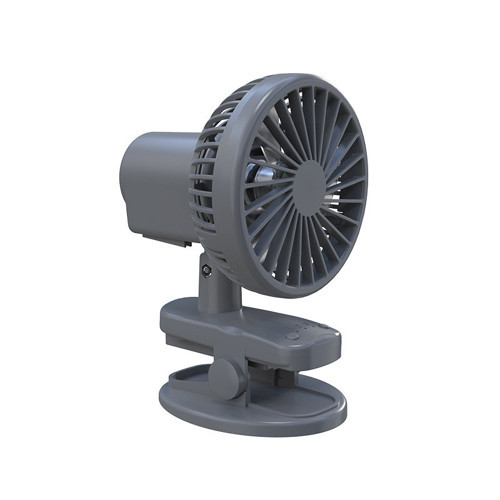 3 Kademe Şarjlı Mandallı 120° Taşınabilir Fan Vantilatör F02