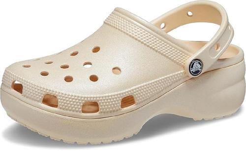 Classsic Platform Clog Shimmer Clog Vanilla