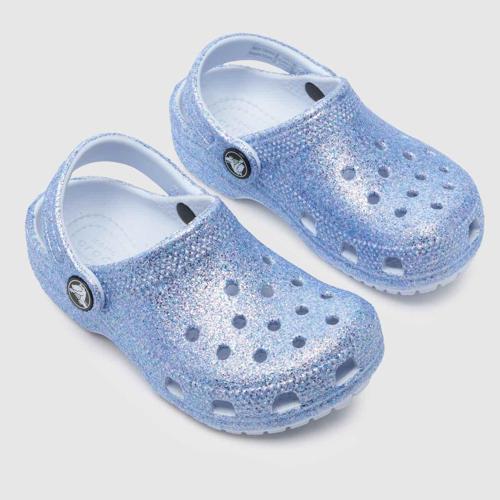 Classic frosted glitter clog
