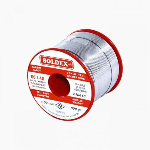 1.00 MM 500 GR. LEHİM TELİ SN60 PB40