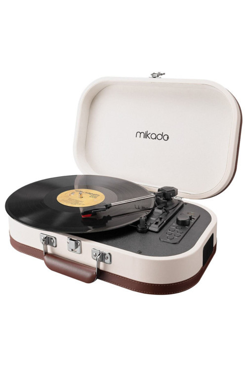 Nostalgia Mn-101 Pikap Fil Dişi Turntable+Rca+Bluetooth Destekli Müzik Kutusu