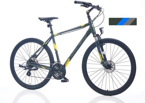 Ultar 2.0 HD Fren Altus 24 Vites 28 Jant Şehir Tur Bisikleti Siyah Mavi 53 Kadro