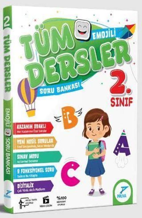 2.Sınıf Tüm Dersler Emojili Soru Bankası