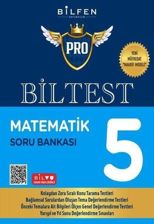 5. Sınıf Biltest Pro Matematik Soru Bankası