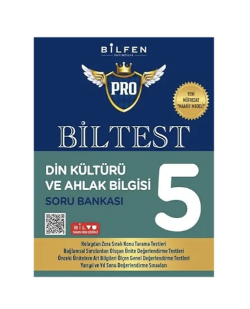 5.sınıf Biltest Pro Din Kültürü Ve Ahlak Bilgisi Soru Bankası (YENİ MÜFREDAT)