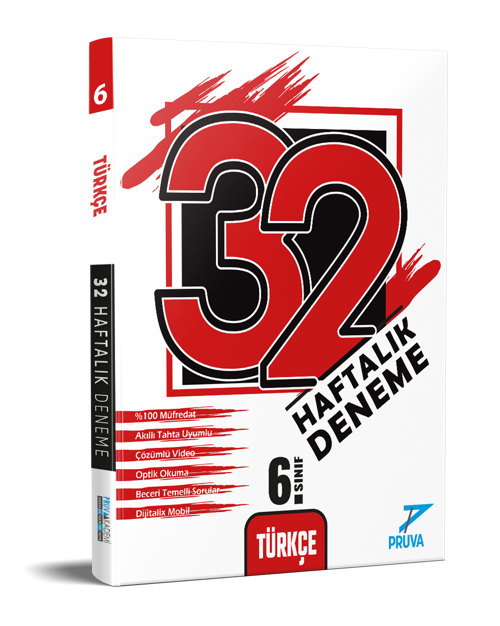 6. Sınıf Türkçe 32 Haftalık Deneme